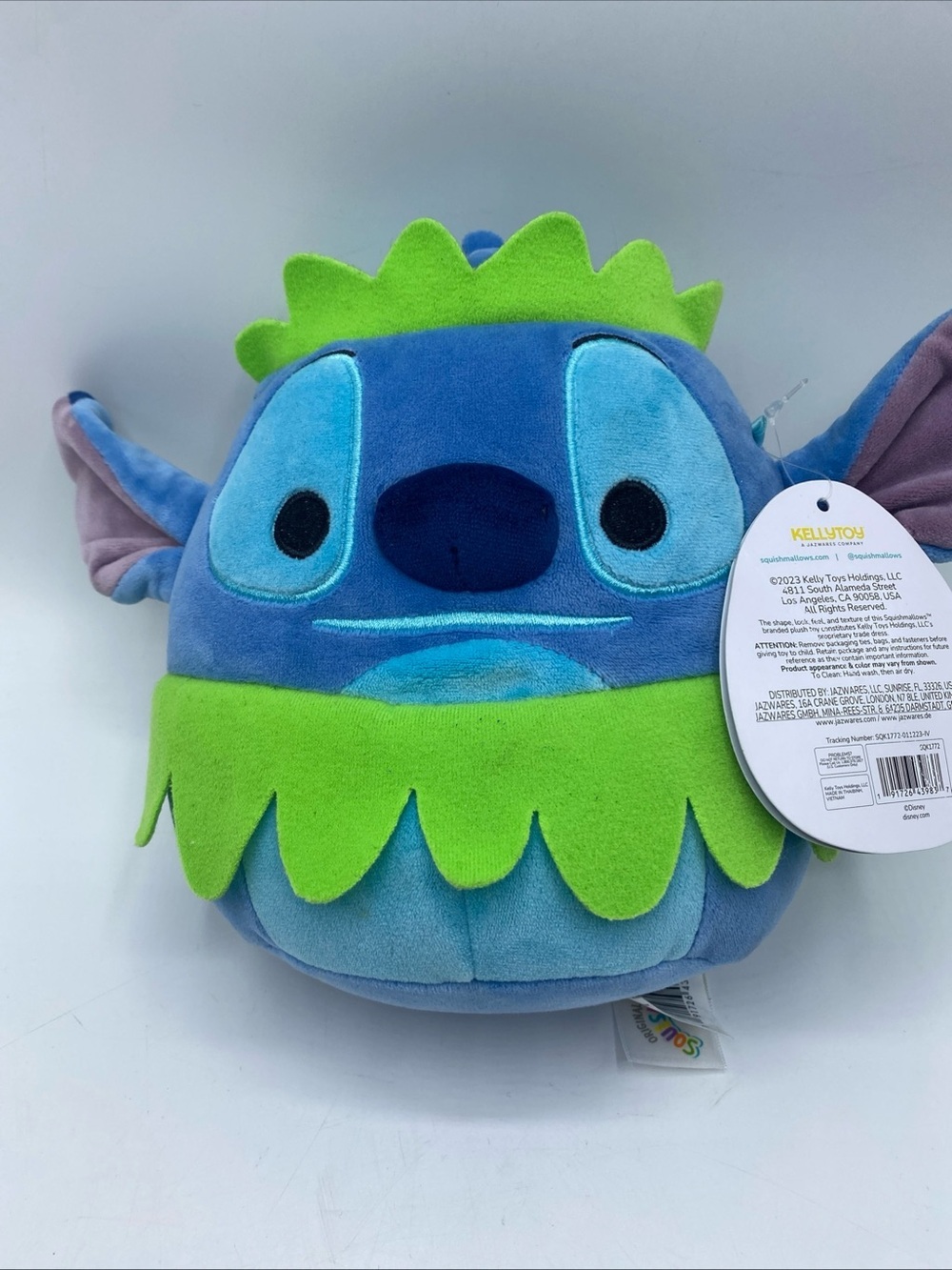 Squishmallows Disney Lilo & Stitch Hula Stitch Plush 6.5" Hula Kawaii